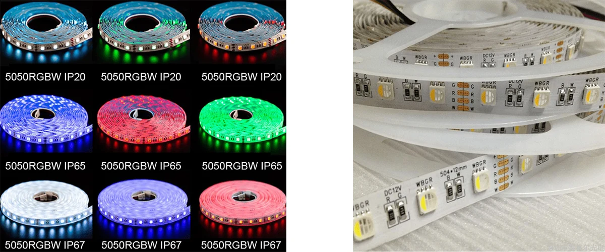 rgbw tape light